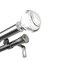 Hermosa Home Ewan 1" Diameter Double Curtain Rod 66-120" - Satin Nickel
